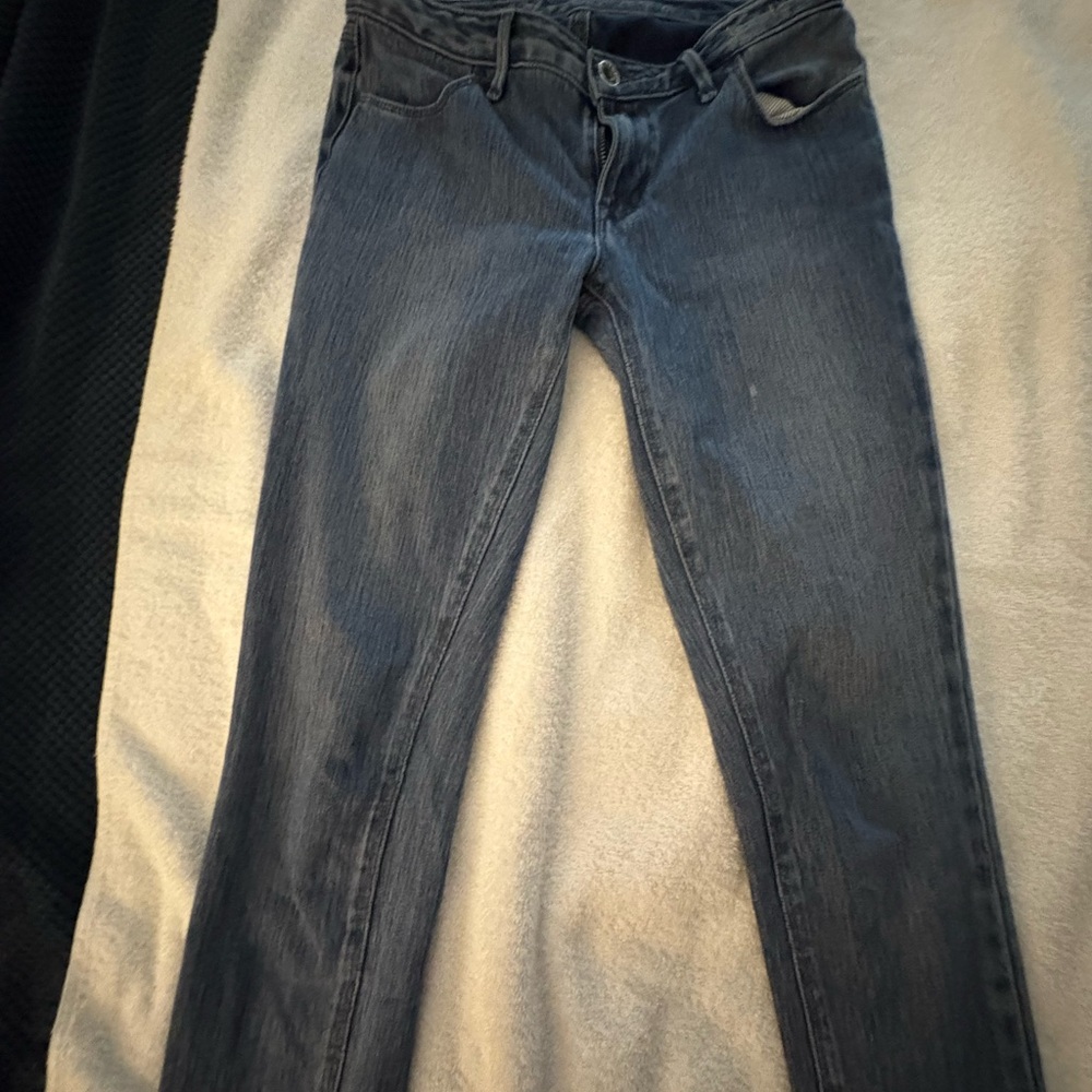 Madewell Women's Skinny Jeans in Dark Blue